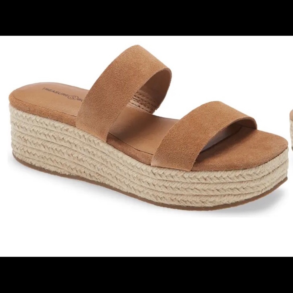 Treasure & Bond Fatima Platform Slide Sandal
